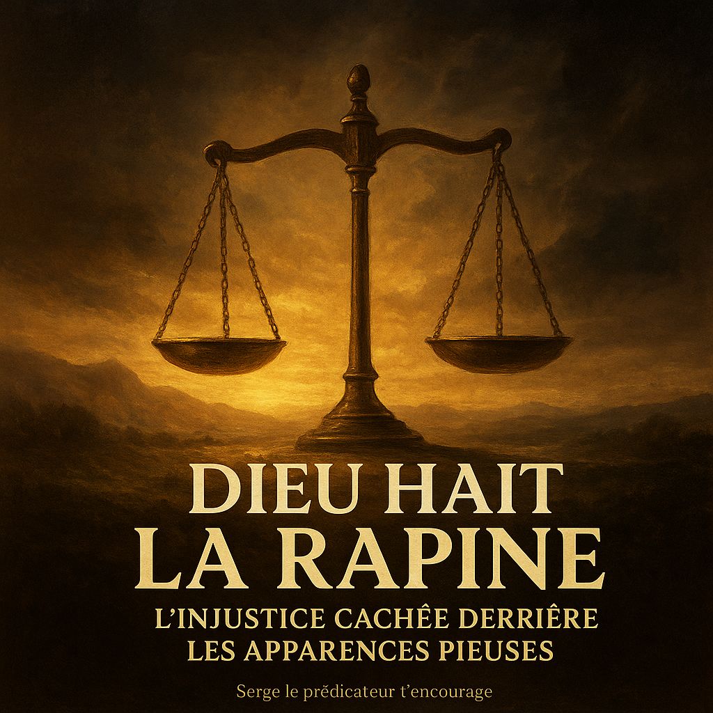 Dieu hait la RAPINE