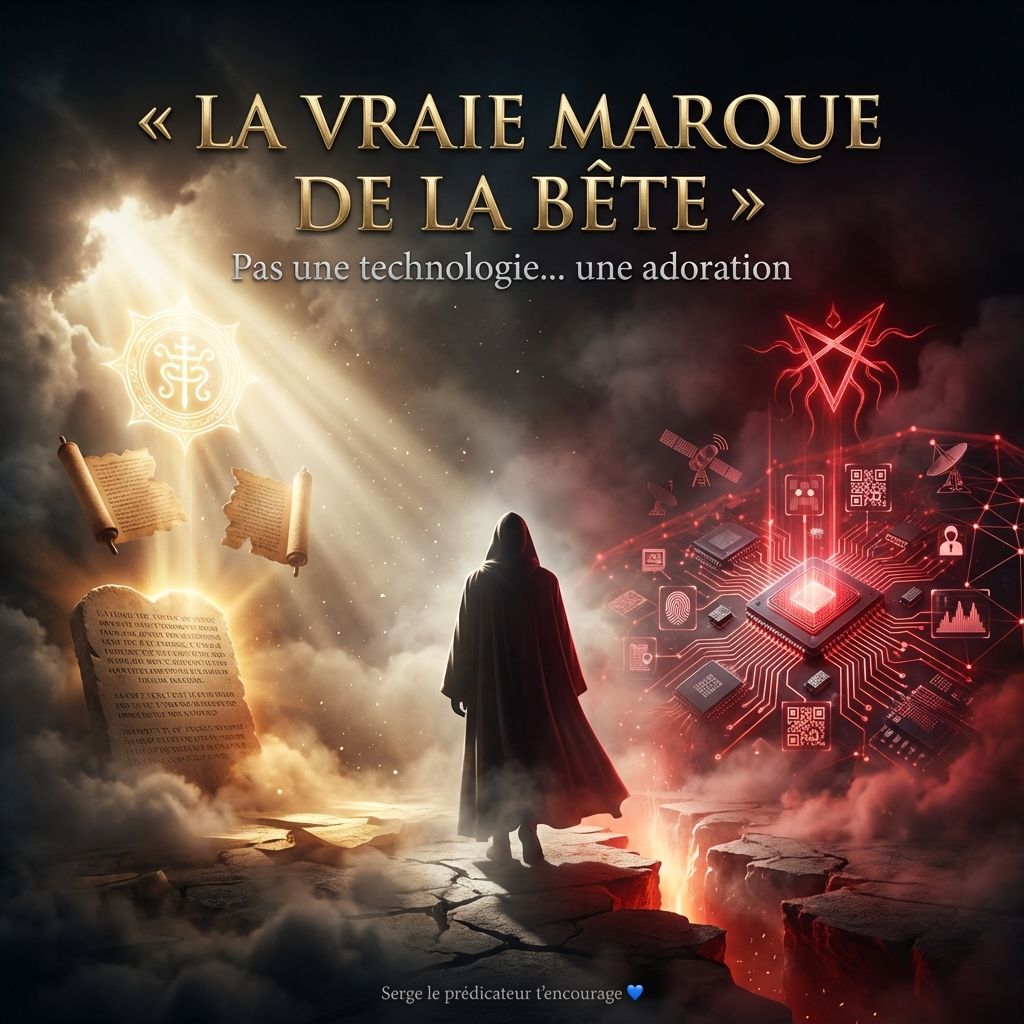 a vraie MARQUE de la BÊTE : une question d’adoration, pas de technologie