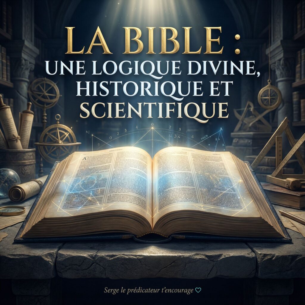 La BIBLE : Une LOGIQUE divine, historique et scientifique
