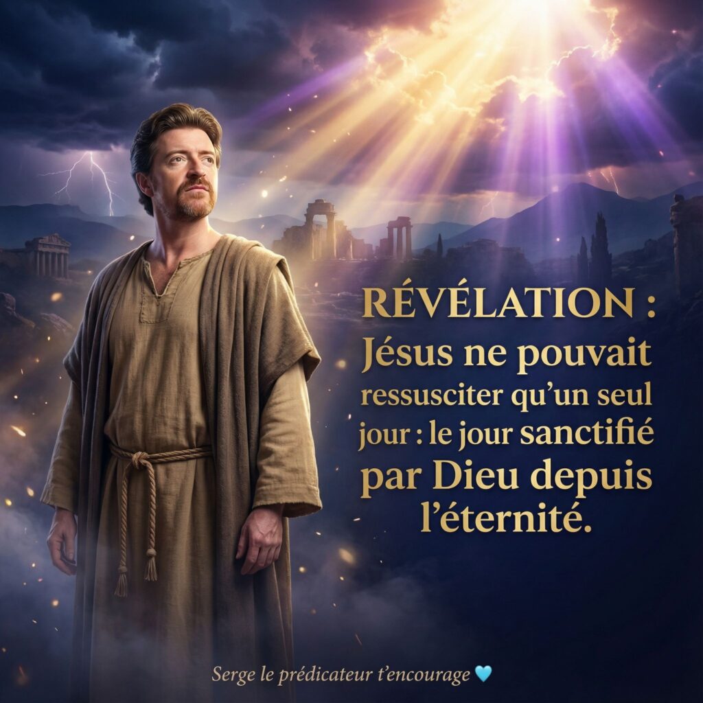 RÉVÉLATION : Jésus ne pouvait ressusciter qu'un seul jour précis
