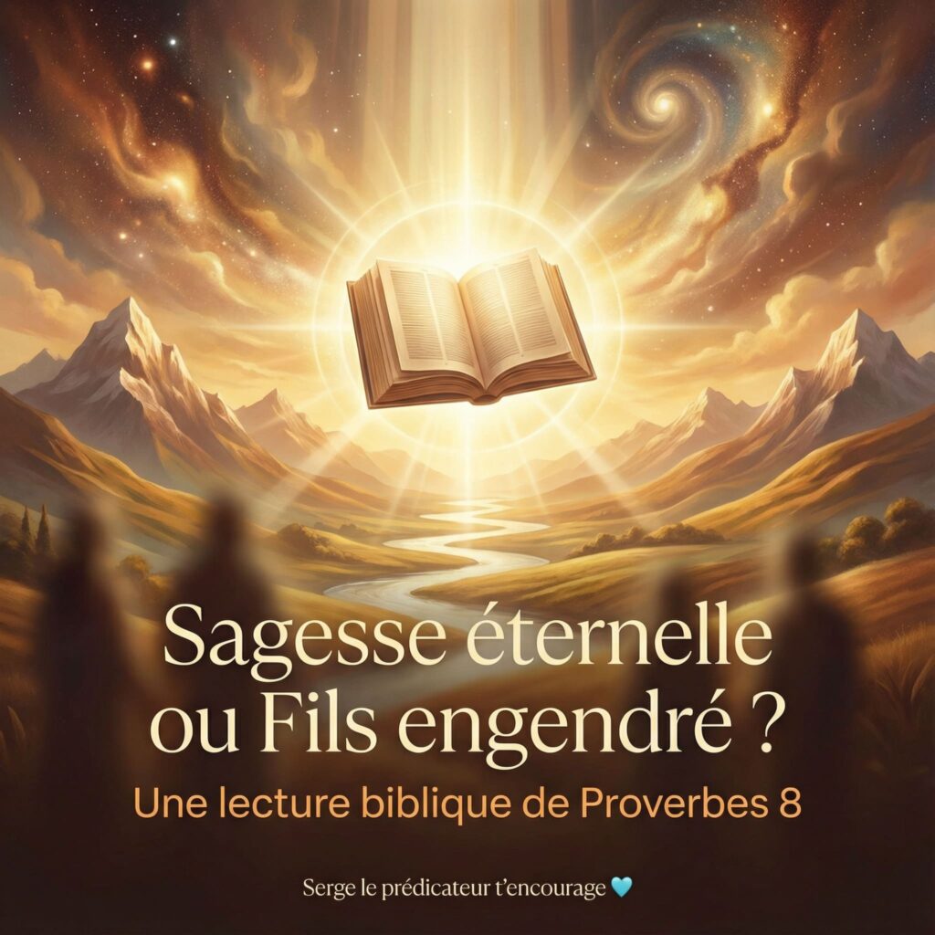 Sagesse éternelle ou Fils engendré ? Une lecture biblique de Proverbes 8
