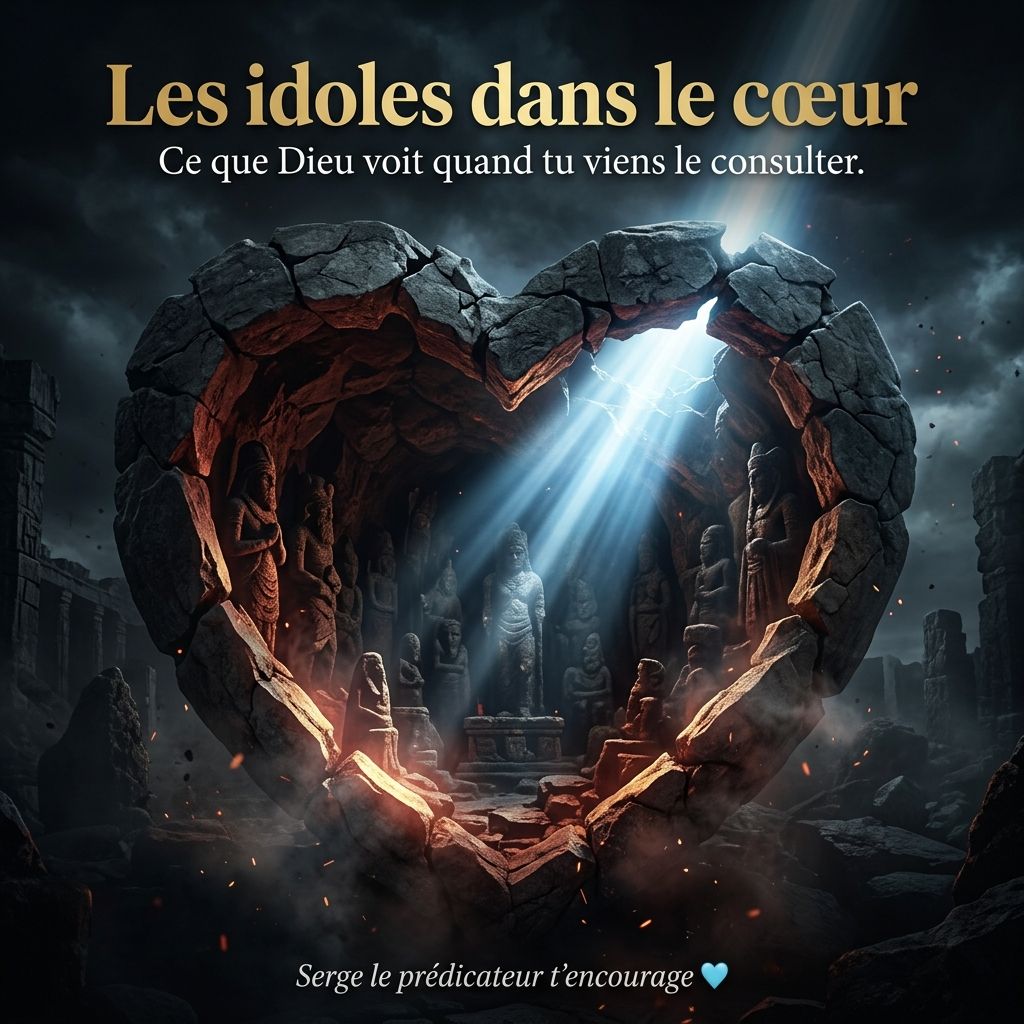 Les idoles dans le cœur, ce que Dieu voit quand tu viens le consulter