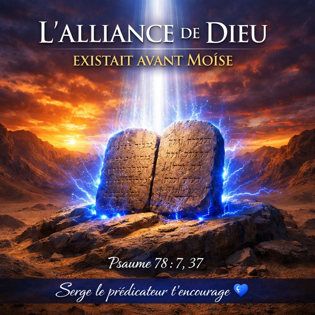 L'alliance de Dieu existait avant Moïse