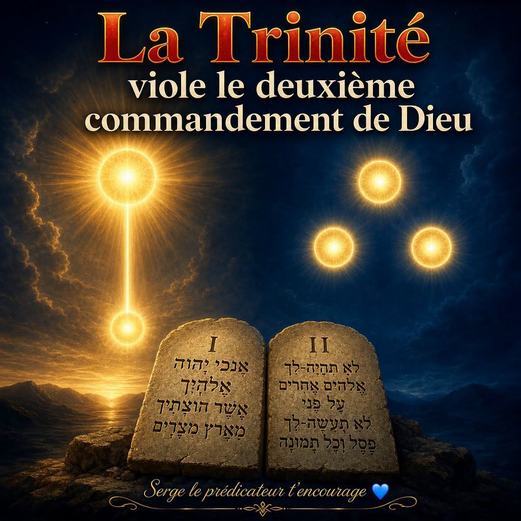 La Trinité viole le deuxième commandement de Dieu - Partie 1