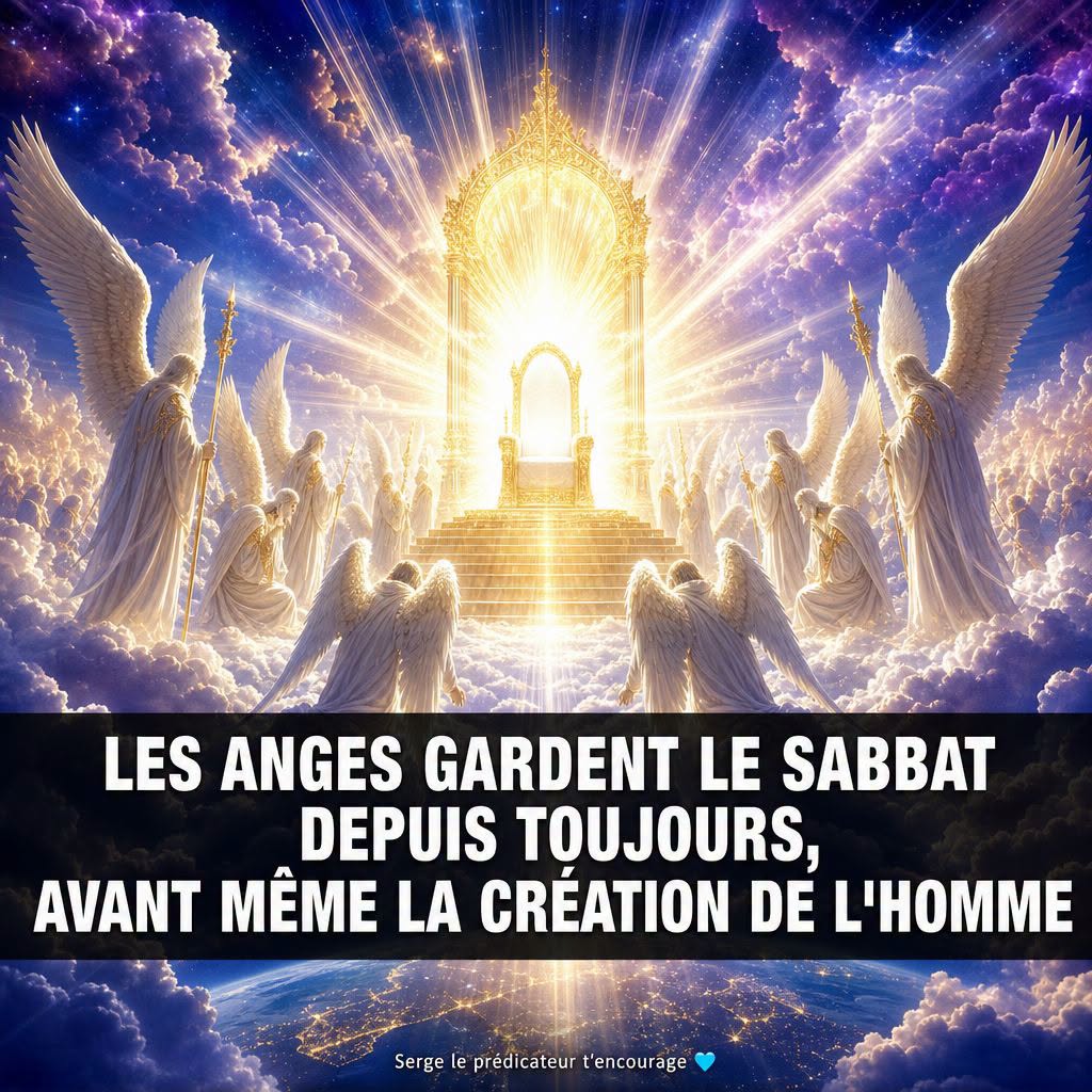 Les anges gardent le Sabbat depuis toujours, avant même la création de l'homme