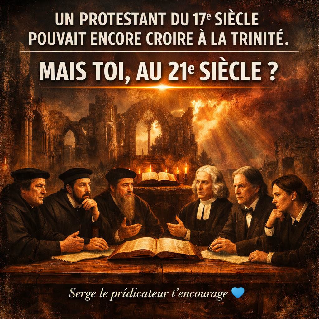 Un protestant du 17e siècle pouvait encore croire à la Trinité. Mais un protestant du 21e siècle