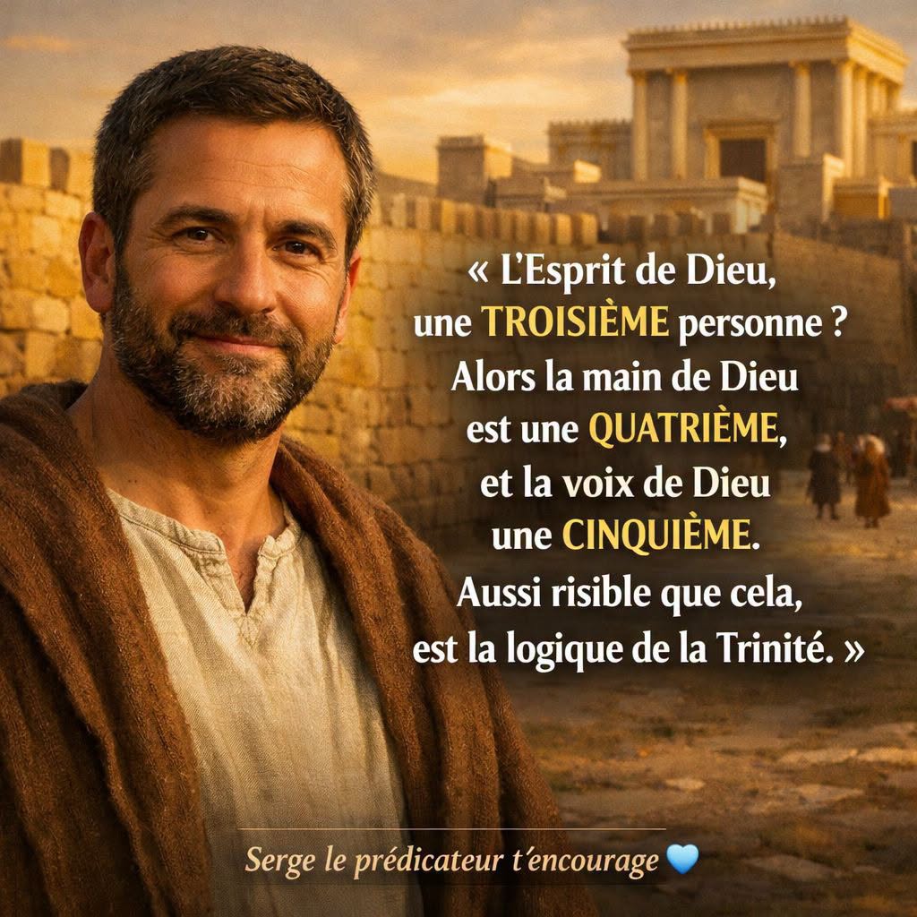 Allons au bout de la logique trinitaire, combien de personnes dans la Divinité