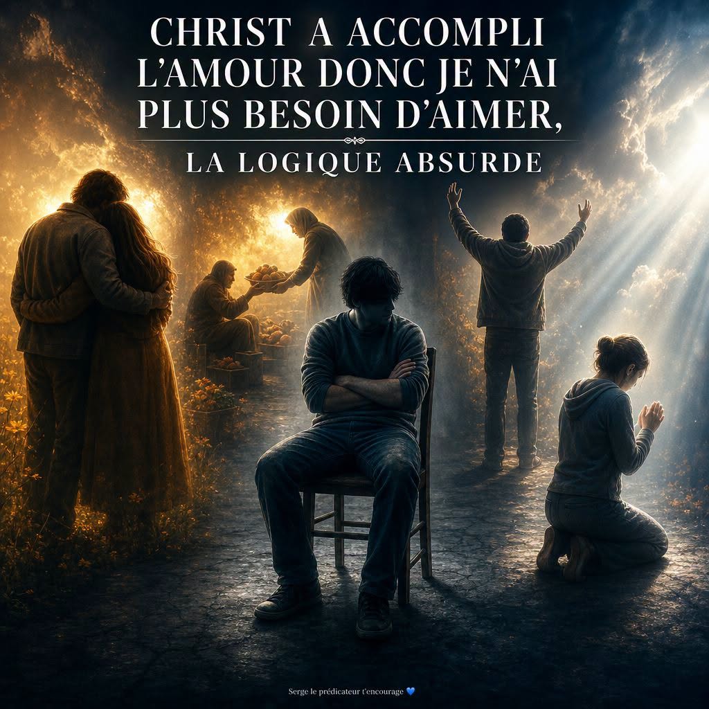 Christ a accompli l'amour, donc je n'ai plus besoin d'aimer : La logique absurde