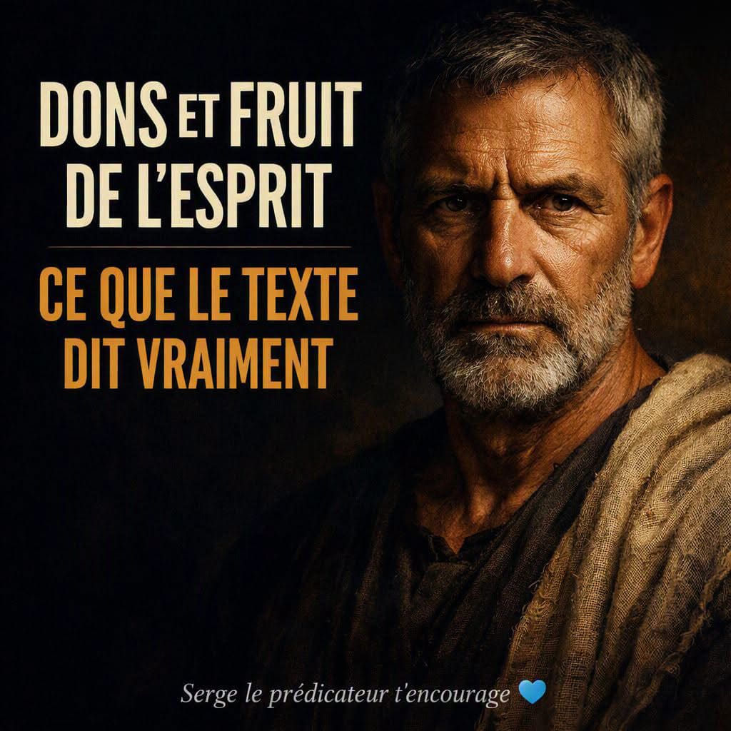 Dons et fruit de l'Esprit : ce que le texte dit vraiment