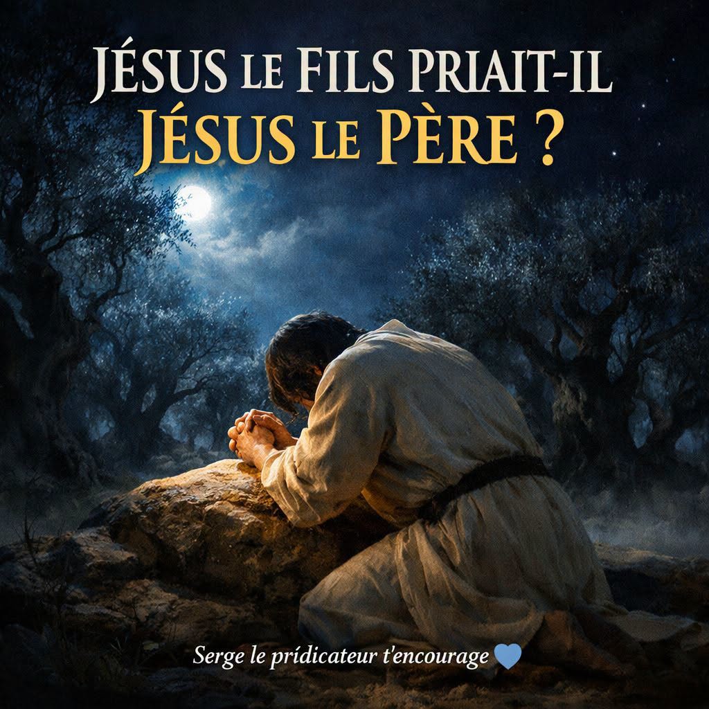 JÉSUS LE FILS PRIAIT-IL JÉSUS LE PÈRE
