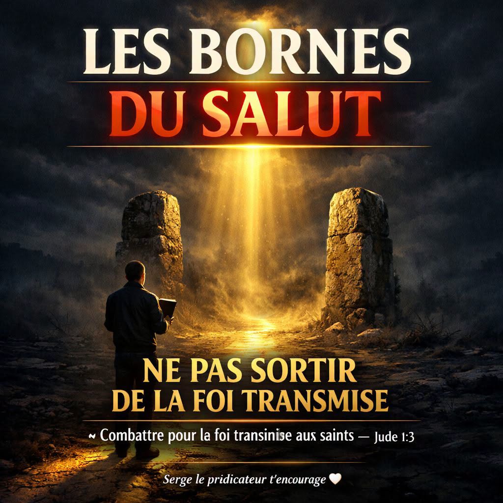 LES BORNES DU SALUT : LA FOI CONFORME OU UN AUTRE ÉVANGILE