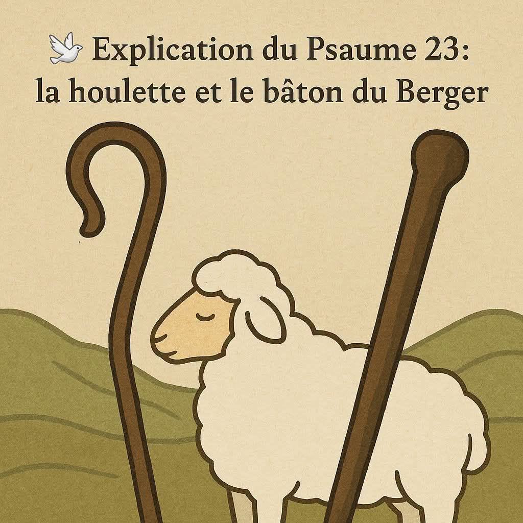 La houlette et le bâton du Berger