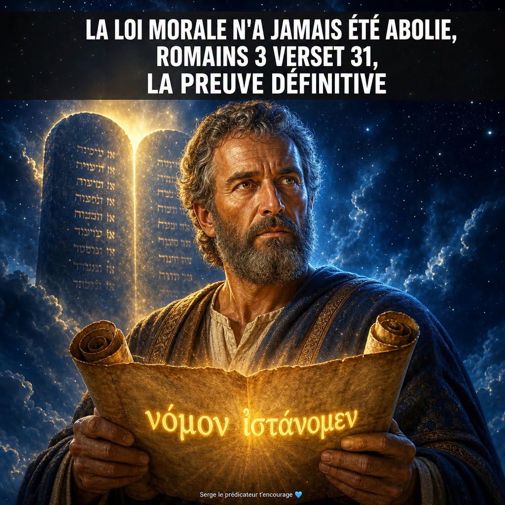 La loi morale n'a jamais été abolie