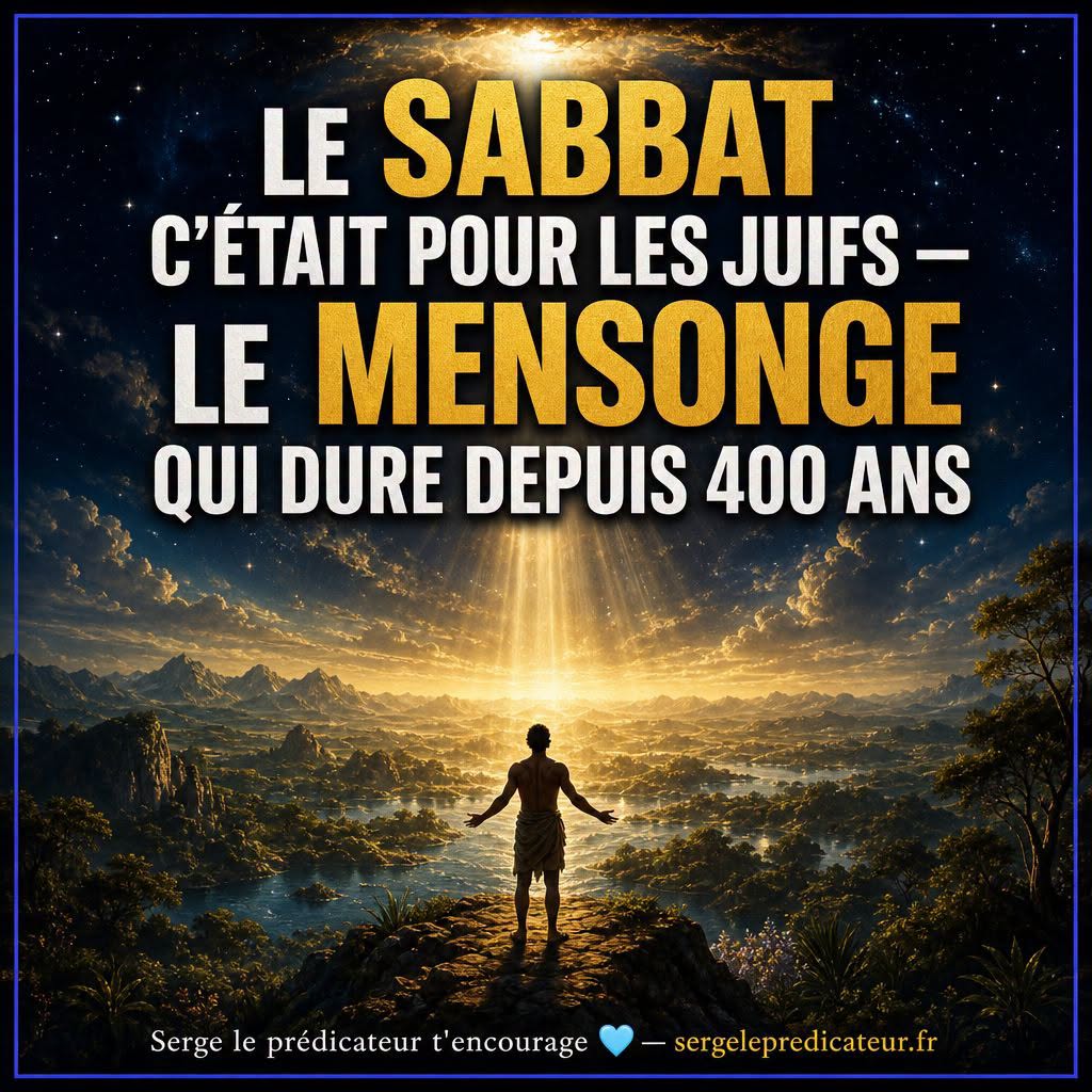 Le sabbat c'était pour les juifs - Le mensonge qui dure depuis 400 ans