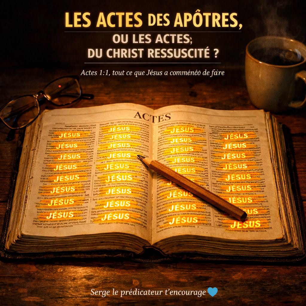 Les Actes des apôtres, ou les actes du Christ ressuscité
