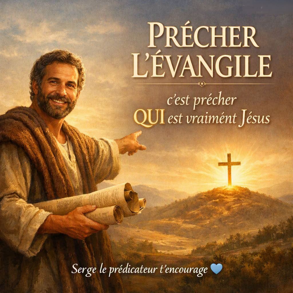 PRÊCHE PLUTÔT L'ÉVANGILE