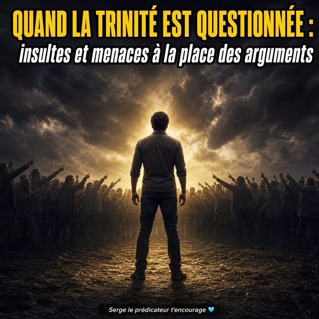 Quand la Trinité est questionnée : insultes, menaces et majuscules à la place des arguments