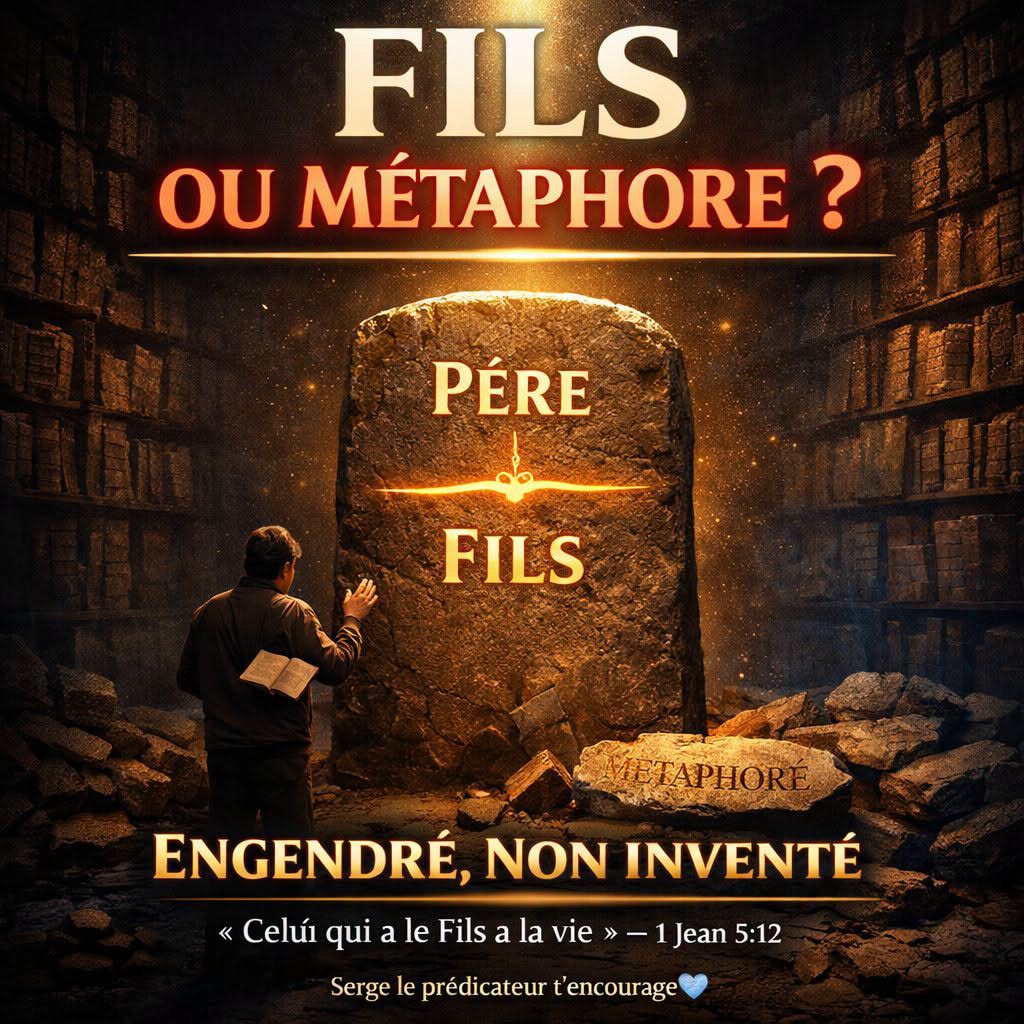 SI LE FILS N'EST QU'UNE MÉTAPHORE, VOTRE SALUT EST EN DANGER
