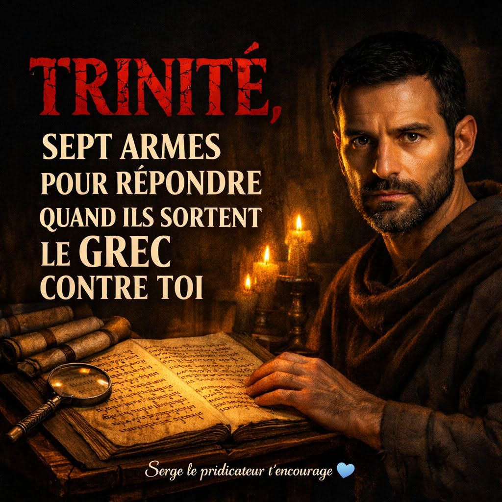 Trinité, 7 armes pour répondre quand ils sortent le grec contre toi, version renforcée