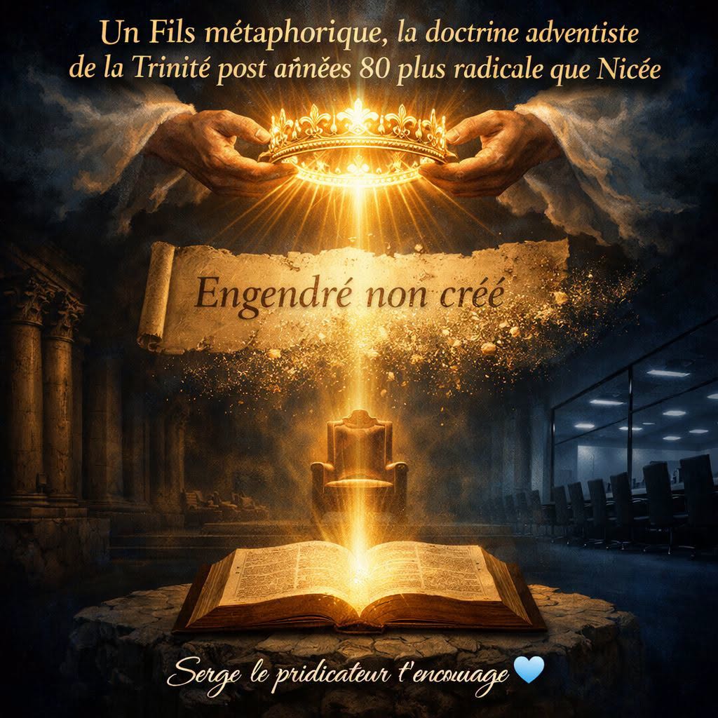 Un Fils métaphorique, la doctrine adventiste de la Trinité post années 80 plus radicale que Nicée