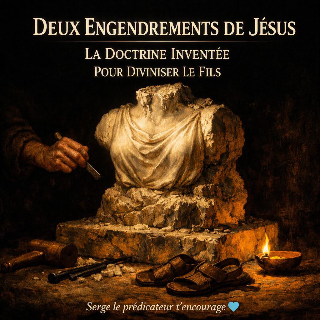Deux engendrements de Jésus : la doctrine inventée pour diviniser le Fils