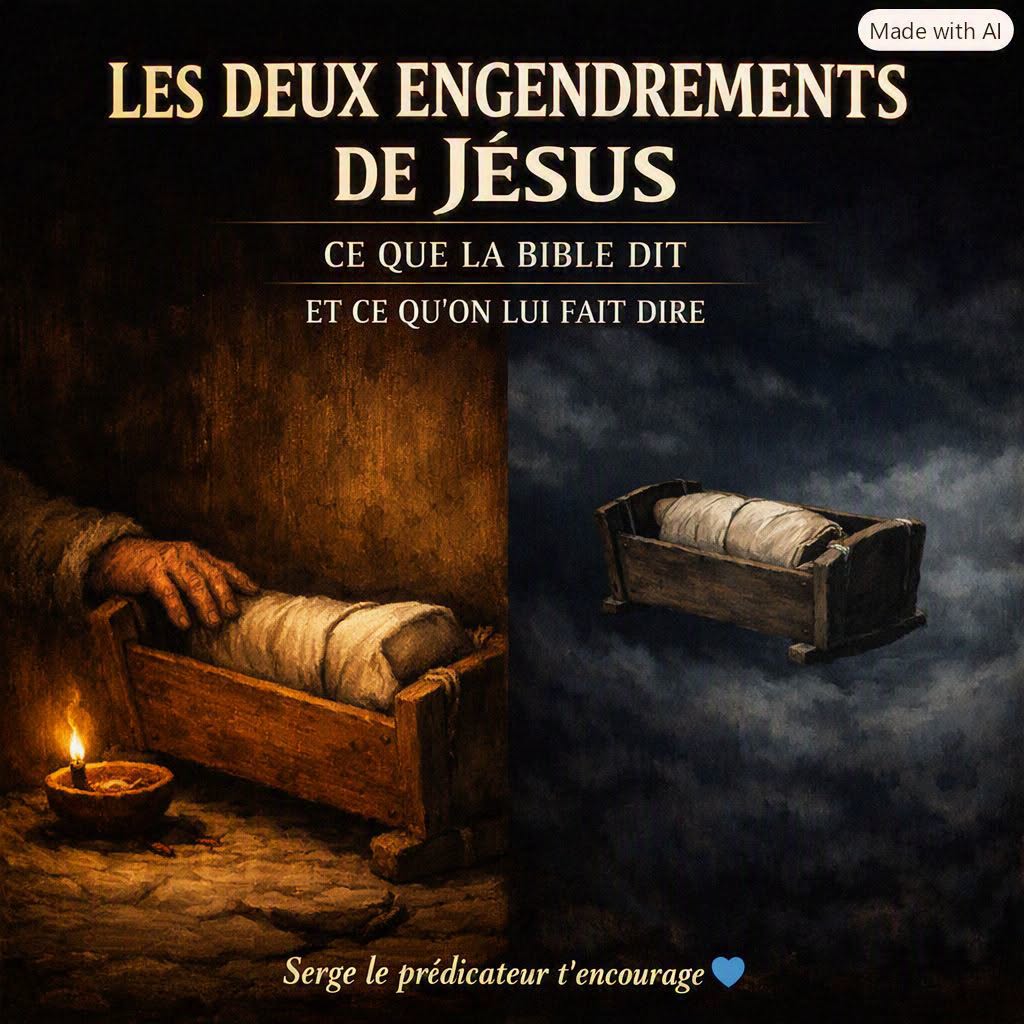Les deux engendrements de Jésus : ce que la Bible dit, et ce qu'on lui fait dire
